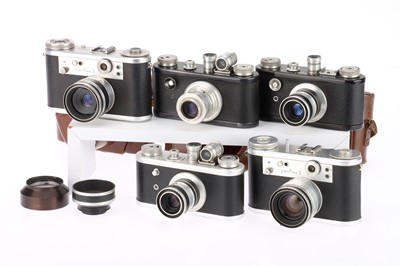 Lot 580 - A Selection of Corfield Periflex Cameras