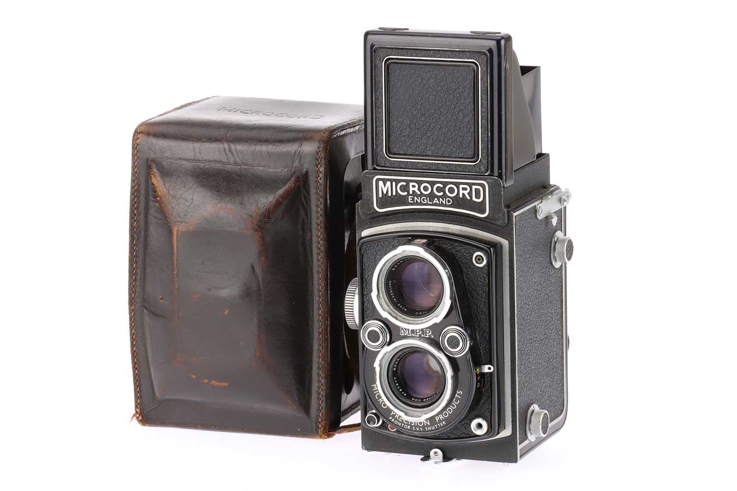 Microcord Lettering Lot 418 - A MPP Microcord TLR Medium format Film