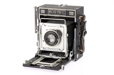 Lot 434 - A M.P.P. Micro-Press Large Format Press Camera