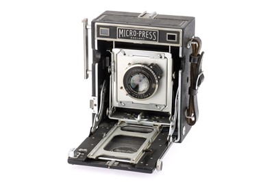 Lot 434 - A M.P.P. Micro-Press Large Format Press Camera