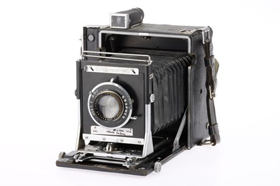 Lot 435 - An Anniversary Speed Graphic Large Format Folding Press Camera