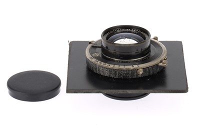 Lot 826 - A Hugo Meyer Gorlitz Satz Plasmat f/4.5 32/22 15.3cm Lens