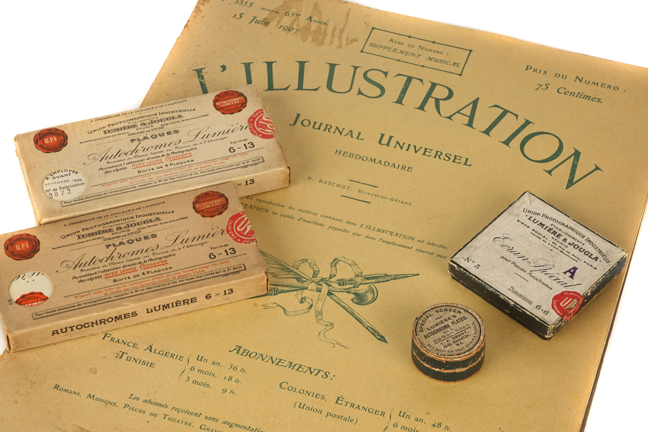 Catalogue Photographique Lumière & Jougla – Formulaire 12e édition, Vintage
