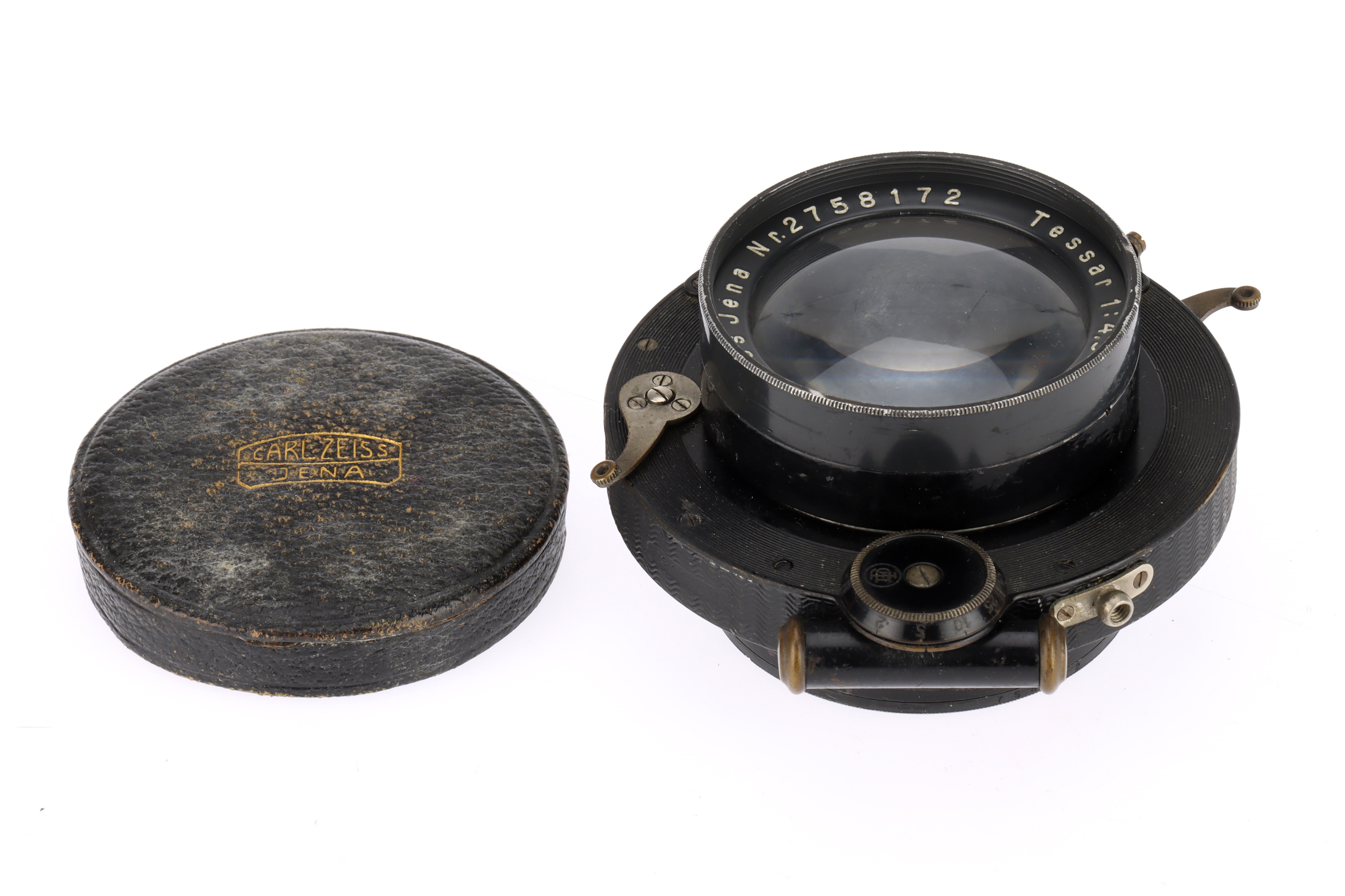 Lot 710 - A Carl Zeiss Tessar f/4.5 21cm Large Format