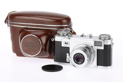 Lot 118 - A Zeiss Ikon Contax IIa 35mm Rangefinder Camera