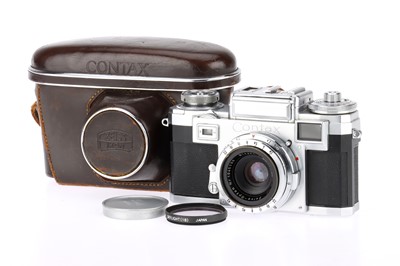 Lot 117 - A Zeiss Ikon Contax IIIa 35mm Rangefinder Camera