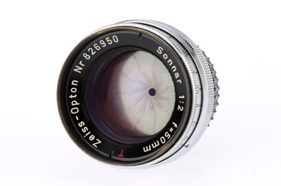 Lot 720 - A Zeiss-Opton Sonnar T f/2 50mm Lens