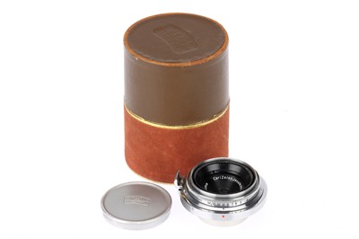 Lot 727 - A Carl Zeiss Jena Tessar f/8 2.8cm (28mm) Lens