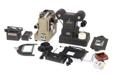 Lot 990 - A Selection of Leitz Leica Film Printing Equipment