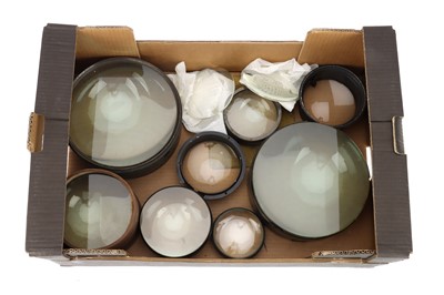 Lot 674 - A Selection of Optical Equipment Condenser Lenses