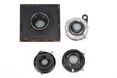 Lot 675 - A Selection of Large Format Lenses and Shutters