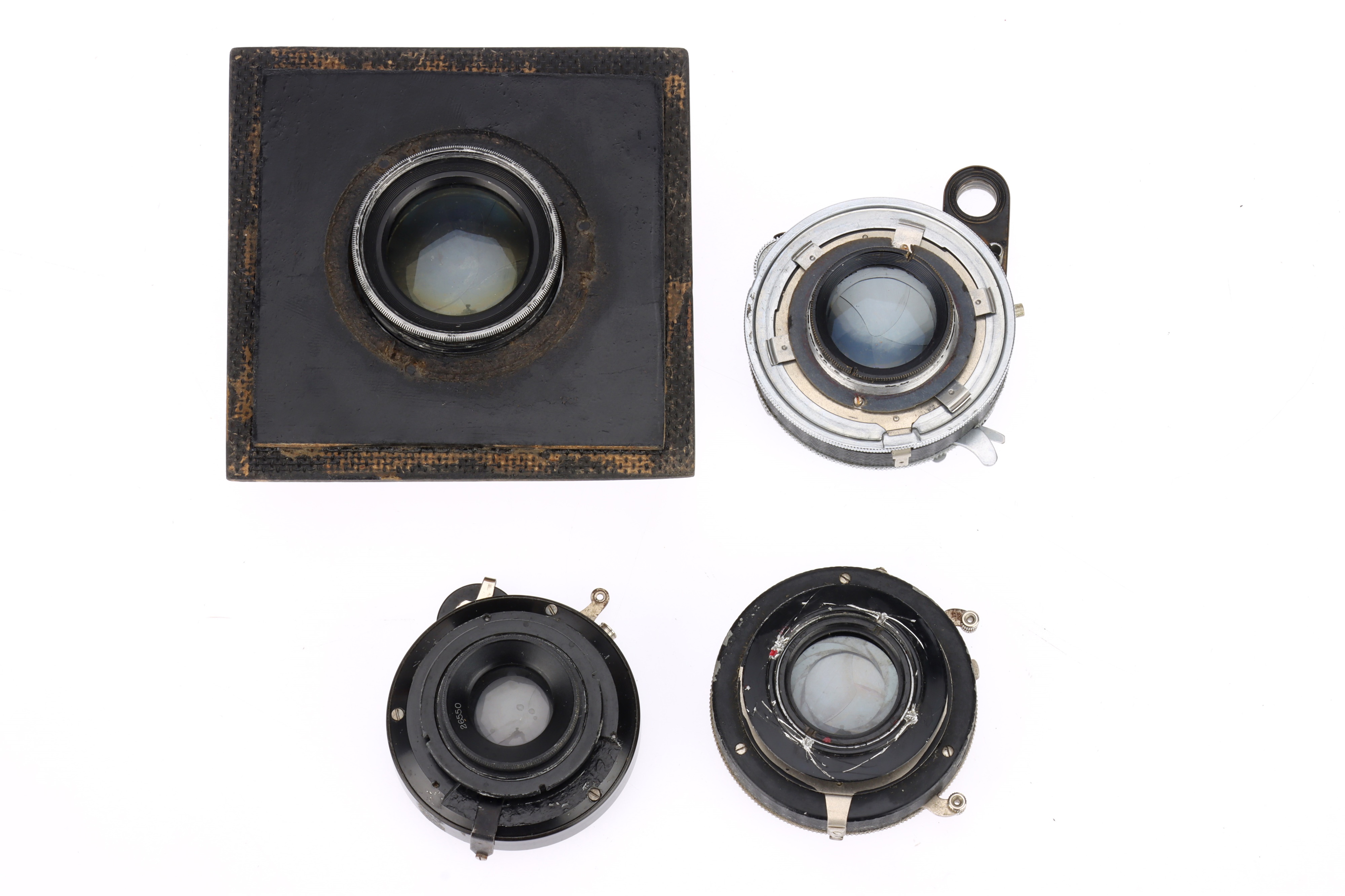 Lot 675 - A Selection of Large Format Lenses and