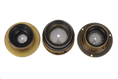 Lot 683 - A Selection of Ross Brass Lenses