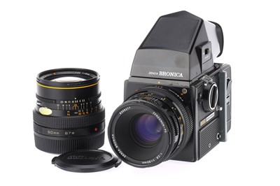 Lot 416 - A Zenza Bronica SQ-A Medium Format Camera Outfit