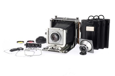 Lot 426 - A Military Issue M.P.P. Micro Technical VIII Large Format Camera Outfit