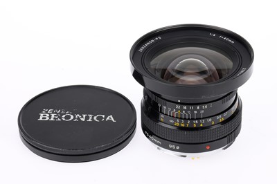 Lot 744 - A Zenzanon PS f/4 40mm Wide Angle Lens