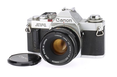 Lot 312 - A Canon AV-1 35mm SLR Camera