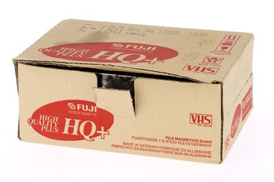 Lot 1319 - A Case of Fuji Videocassette HQ+ VHS Tapes