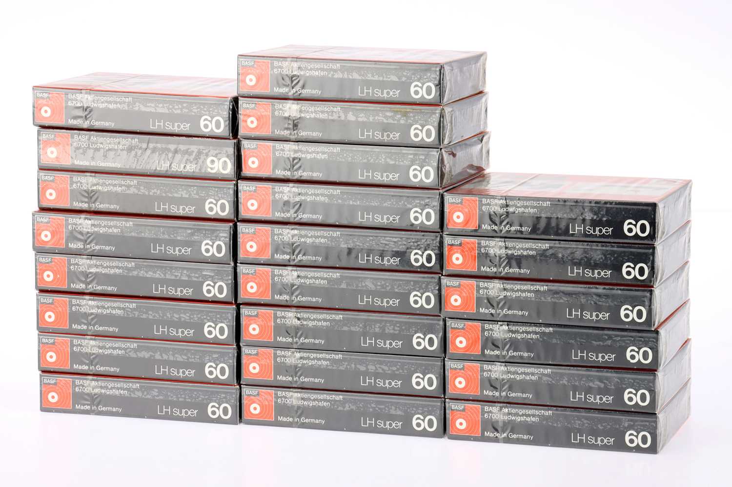 Lot 1323 - 23 BASF 60 LH SUper SM Cassette Tapes