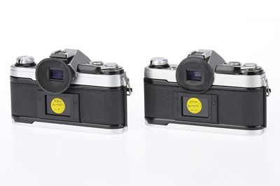 Lot 315 - A Pair of Canon AE-1 35mm SLR Camera Bodies