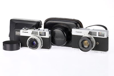 Lot 326 - A Pair of Canonet 35mm Cameras