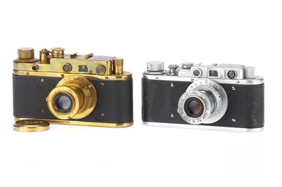 Lot 169 - A Pair of Russian Rangefinder 35mm Cameras