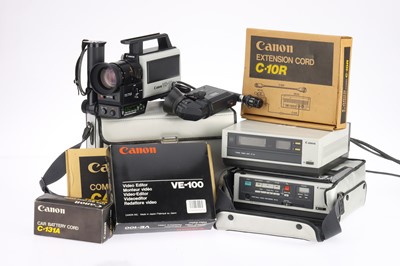 Lot 1347 - A Canon VC-10 Colour Video Camera