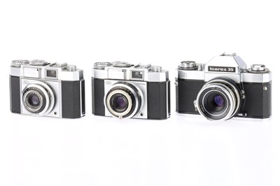 Lot 60 - A Selection of Zeiss Ikon Cameras