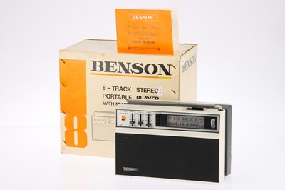 Lot 1344 - A Benson 8-Track Stereo Portable Player