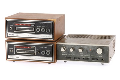 Lot 1343 - Two Kyoto S600 8 Track Tape Players