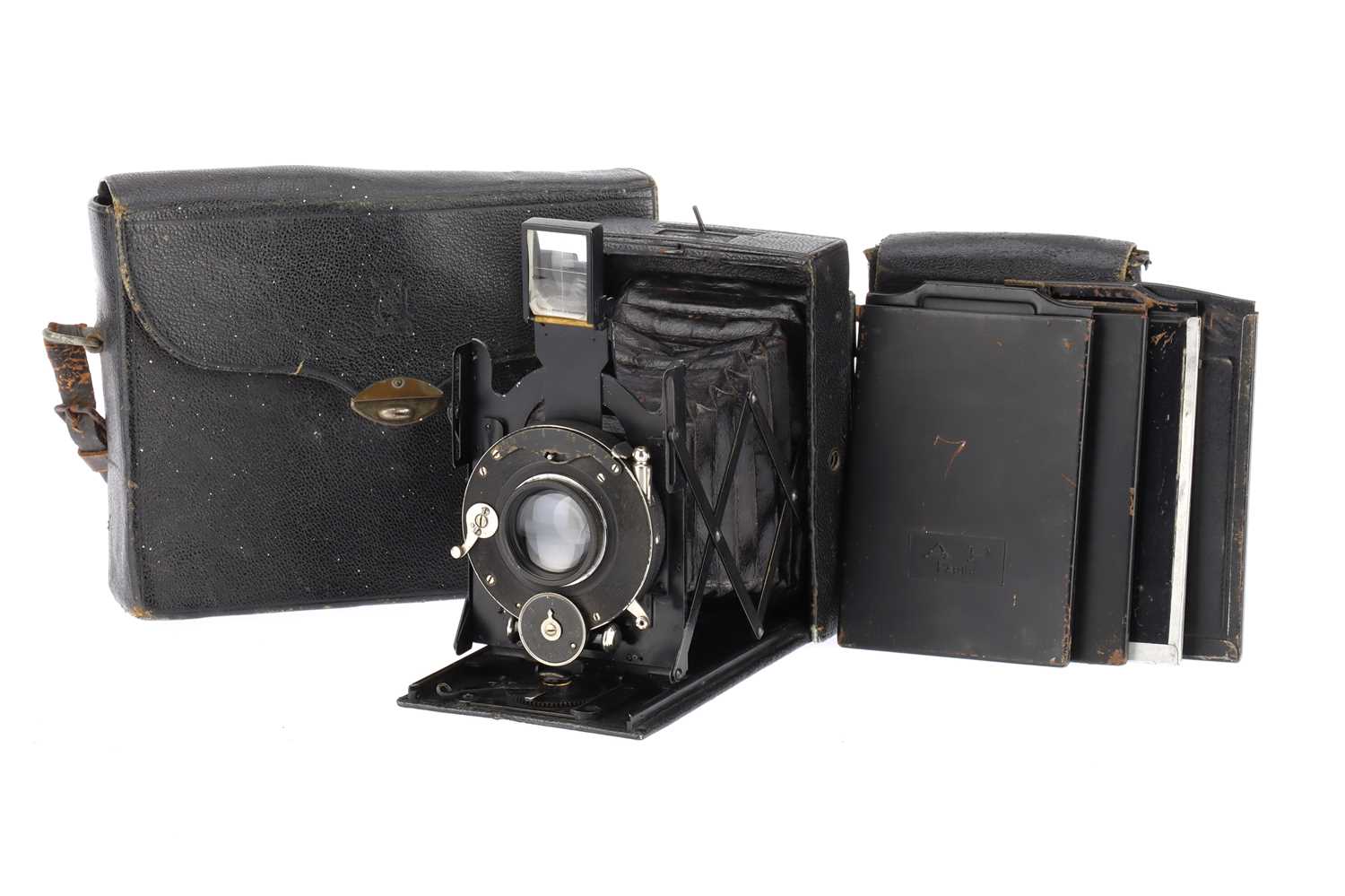 Lot 504 - An Adams Vesta Folding Film Plate Camera