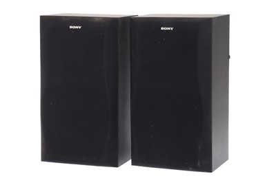 Lot 1338 - A Pair of Sony SS-A 390 Speakers