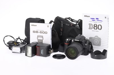 Lot 515 - A Nikon D80 Digital SLR Camera