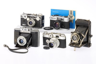 Lot 160 - A Selection of Film Cameras