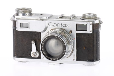 Lot 110 - A Contax II Rangefinder Camera