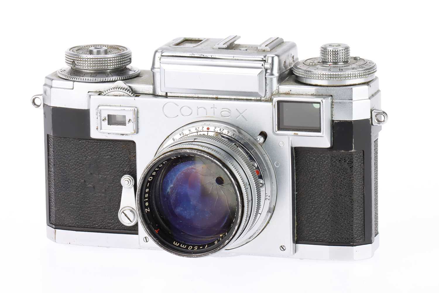 Lot 109 - A Zeiss Ikon Contax IIIa 35mm Rangefinder Camera