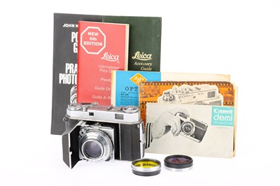 Lot 161 - A Kodak Retina IIa rangefinder camera