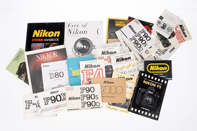 Lot 1187 - A Selection of Nikon Related Photgraphic Literature