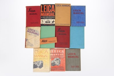 Lot 1189 - A Collection of "The Leica Manual" Books