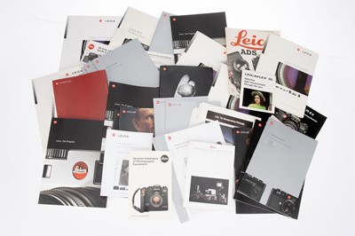 Lot 1192 - A Large Selection of Modern Leica Literature