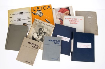 Lot 1193 - A Selection of Leica Related Magazines and Photobooks