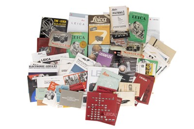 Lot 1199 - A Large Selection of Leica Related Books and Literature