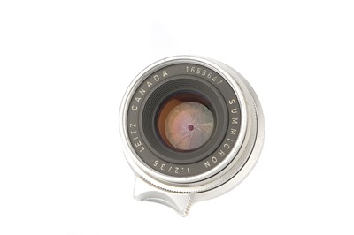 Lot 27 - A Leitz Summicron f/2 35mm Lens