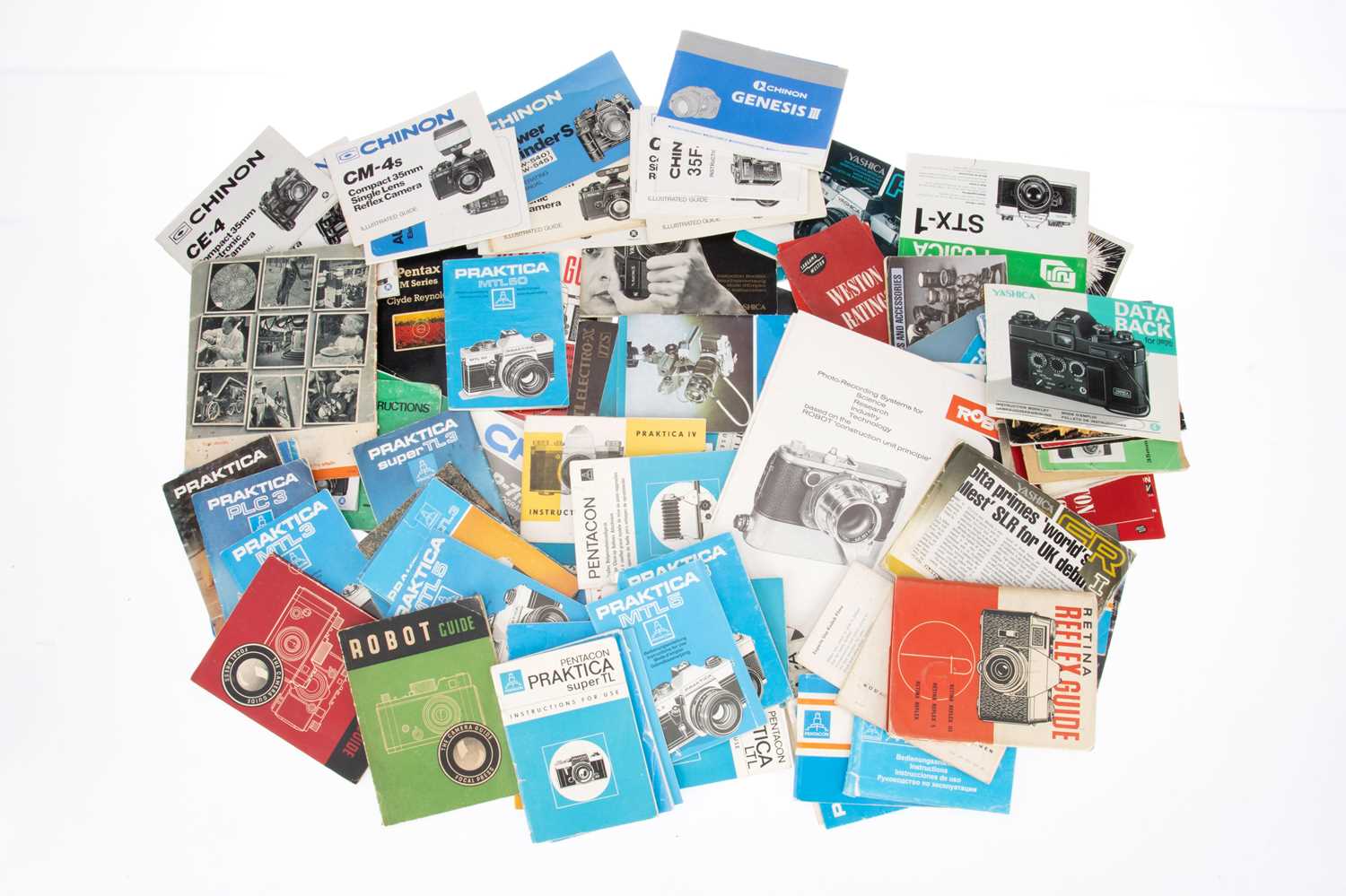 Lot 1203 - A Large Selection of Camera Guides and