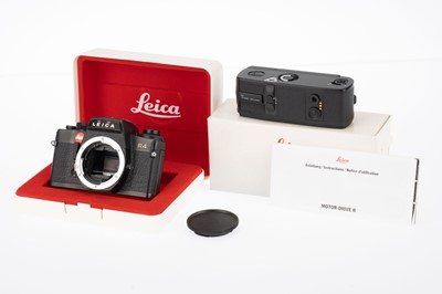 Lot 56 - A Leica R4 35mm SLR Camera Body, and Motor Drive