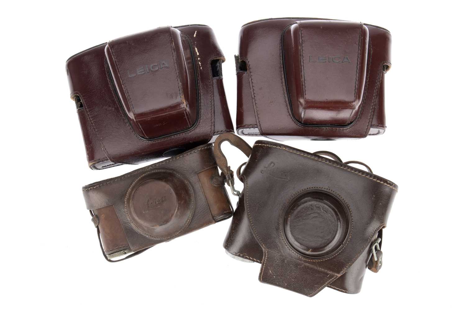 Lot 76 - A Small Selection of Leica Ever-Ready Cases,