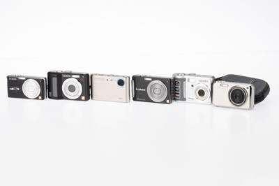 Lot 480 - A Selection of Ultra Compact Digital Cameras