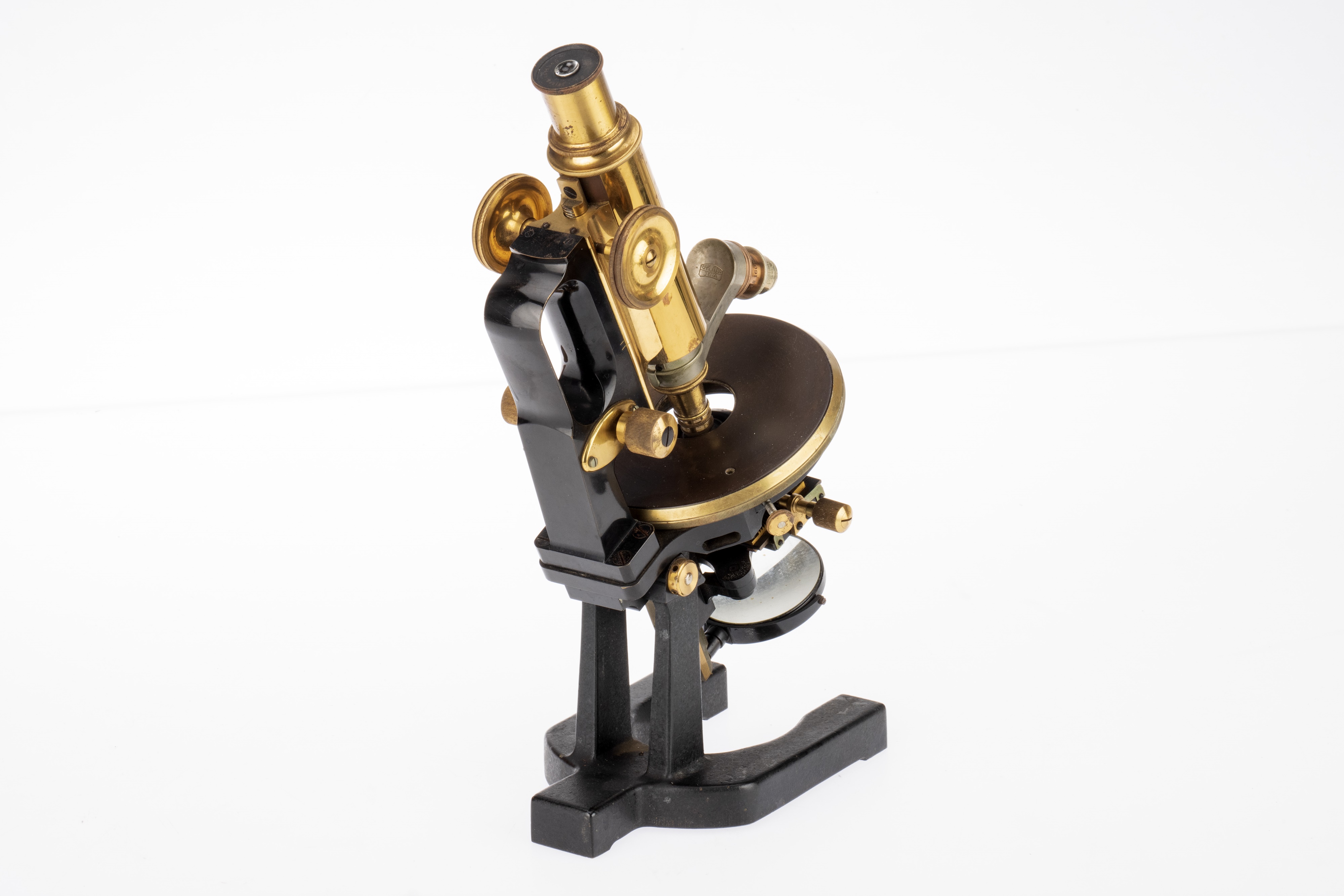 Lot 1095 Zeiss Jug Handle Microscope,