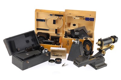 Lot 1094 - Carl Zeiss Microscope Cameras, & Microscope