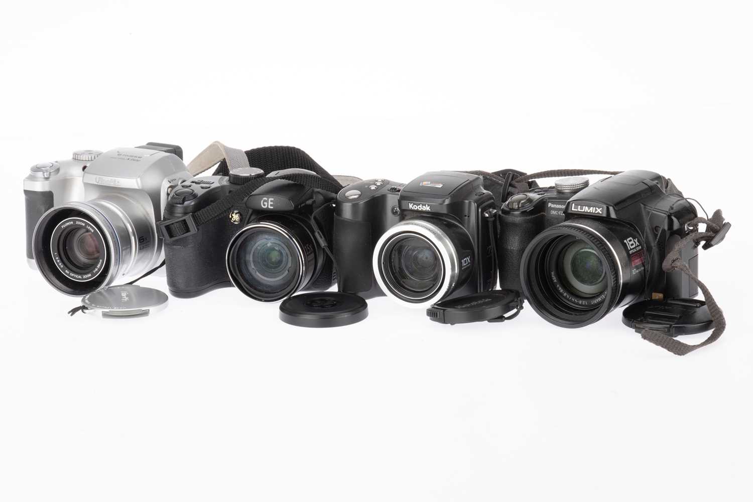 Lot 496 - A Selection of Digital Bridge Cameras